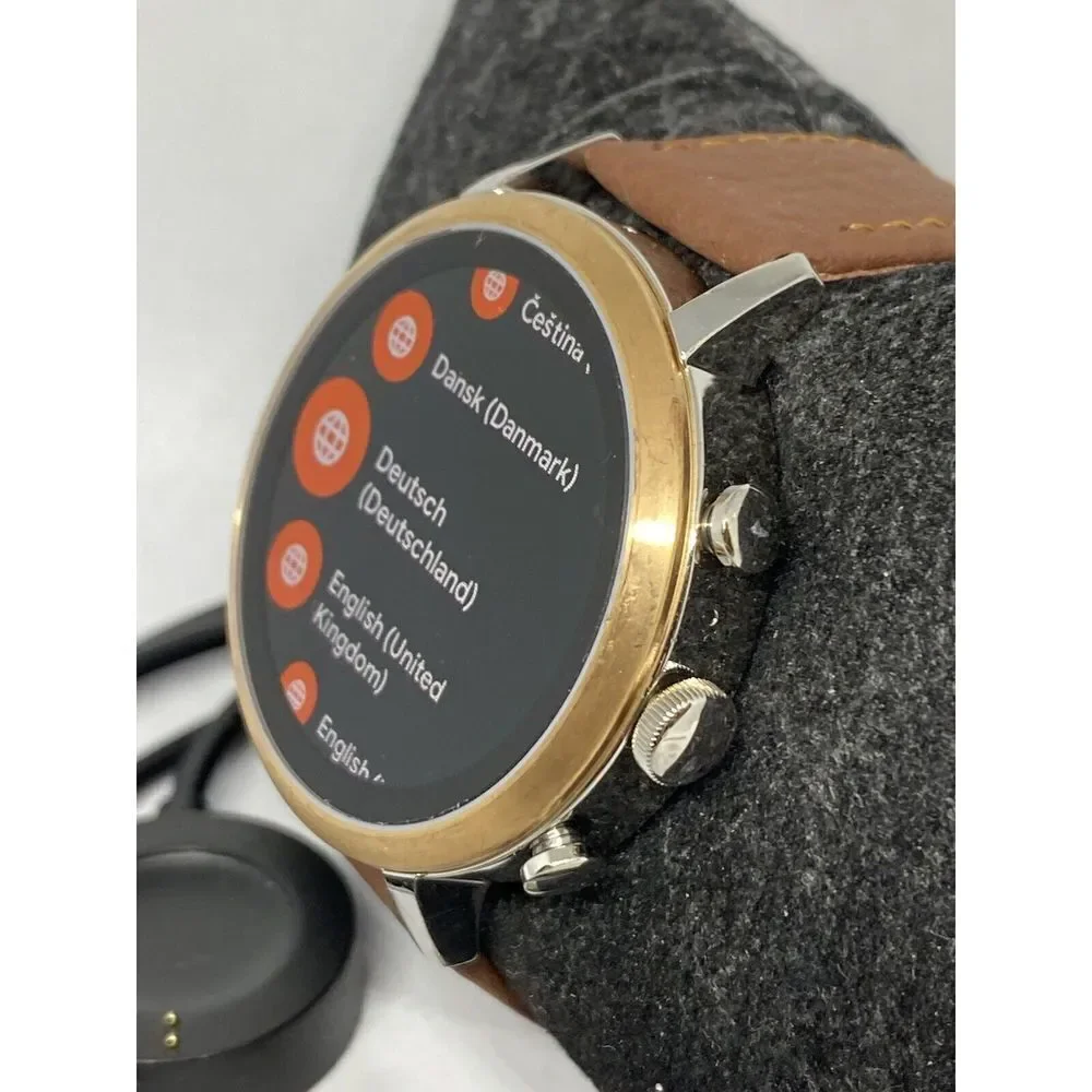 Fossil Gen 4 Authentic Digital Dial Smart Watch Custom Band FTW6016 LT345